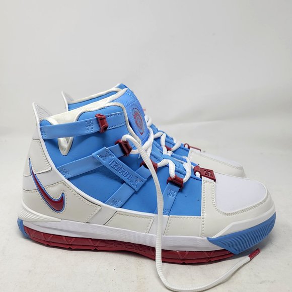 Nike Zoom Lebron 3 III Houston Oilers 2019 All-Star Weekend AO2434-400 US 8 - Picture 2 of 13